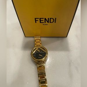 100% Authentic Fendi gold watch